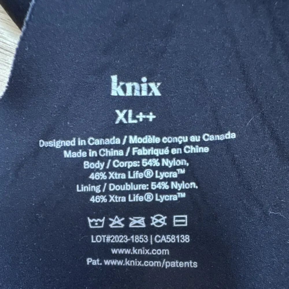 Knix xl++ black